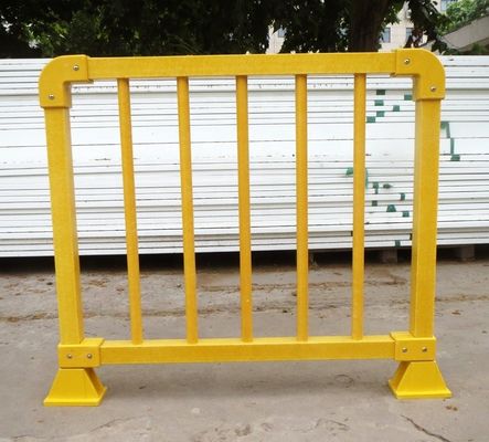 Chemical Resistant Pultruded GFRP Handrail Fence Insulated for Maximum Protection