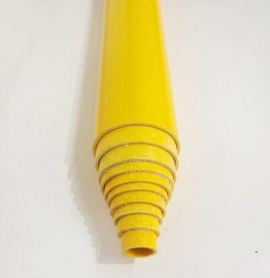 Smooth Surface Strength FRP Pultrusion Round Shape Hollow Tubes for Customized Length