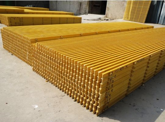 Technique Pultruded GRP Fiberglass Decking Floor for Corrosion Resistant Ship Walkway