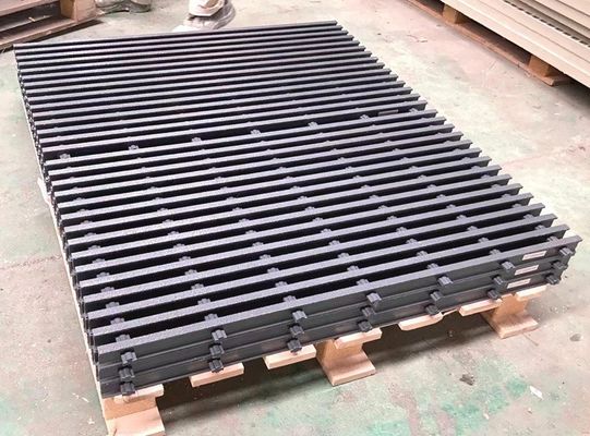 40% Open Area Fiberglass Decking Floor FRP Grating Walkway for Customer Requirements