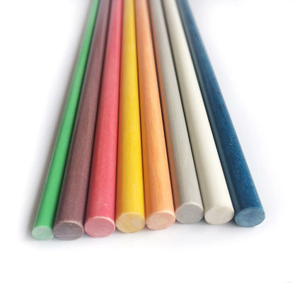 FRP Stakes for Plant Support Customized Length and Light Weight Tomato Nursery Stakes