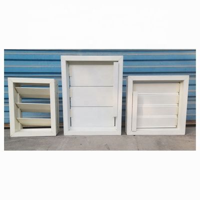 Vertical Opening FRP Windows for Chemical Corrosion Protection in Industrial Settings
