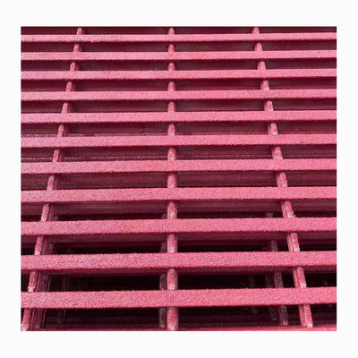 Cutting FRP Grating Access System for Non-Slip Walkway 25mm 38mm 50mm High GFRP Grating