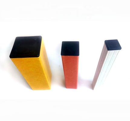 Flooring Mounted Insulated Fiberglass Fence Post Never Rust or Rot GFRP FRP Fence Pole