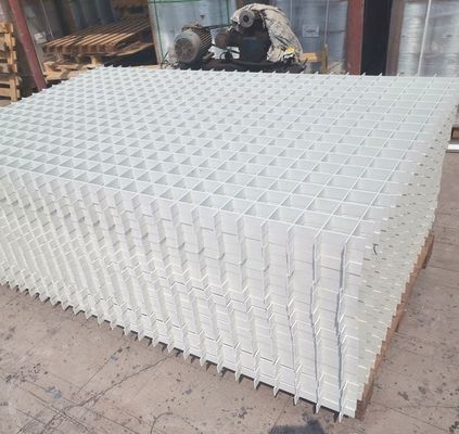 Cutting Service FRP Grating for Cooling Tower Filler Support in Large Size