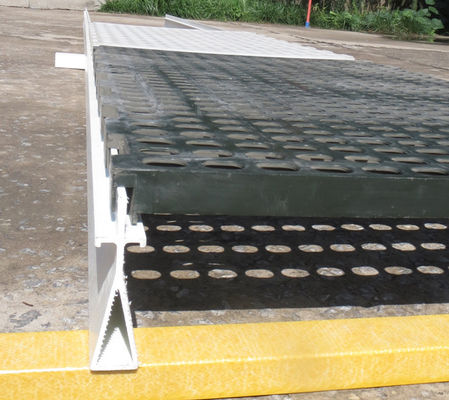 Cutting Service FRP Pig Floor Beam for Pig Farm Construction 100 120 135 150mm Beam