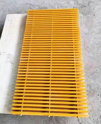 Anti-Slip FRP Trench Drain Grating Cover with Chemical Resistance and Cutting Service