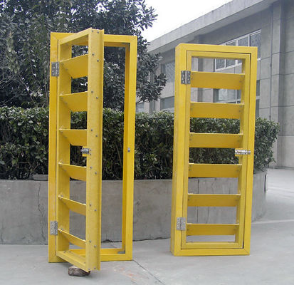 Finished Insulated FRP Door for Electricity Safety Gate Industrial Fiberglass Door