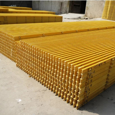 Non-conductive FRP Grate Fiberglass Bar Grating for Insulated Decking Floor