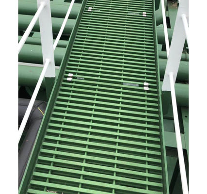 Cutting Service for Low Maintenance FRP Grating Walkway in Industrial Access System