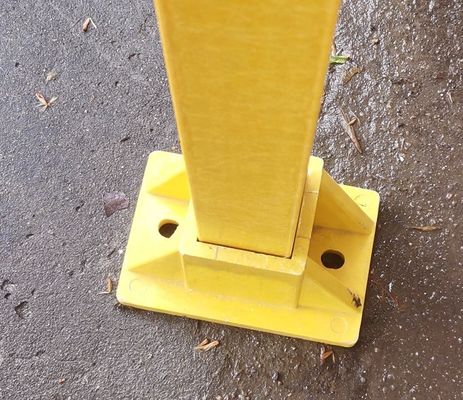 Customized High Strength Pultruded FRP Safety Fence for Insulated Handrail Protection