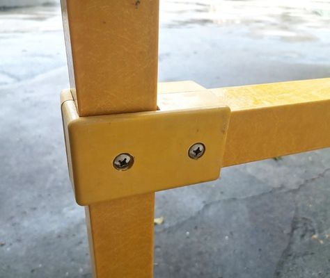 Customized High Strength Pultruded FRP Safety Fence for Insulated Handrail Protection