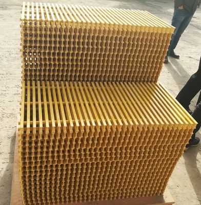 Technique Pultruded Anti-Skid Insulated FRP Safety Grating for Industrial Environments