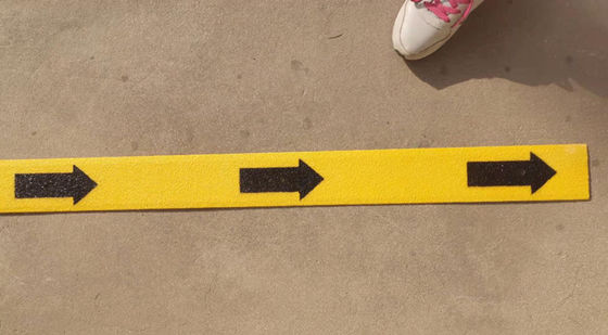 Customizable 50mm Fiberglass Anti-Slip Strips with Chamfers on Both Sides Pultrusion