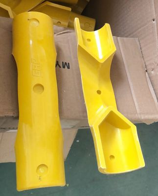 UV Protected Fiberglass T Cross Tee Connector for 36mm and 50mm FRP Fence Pipes