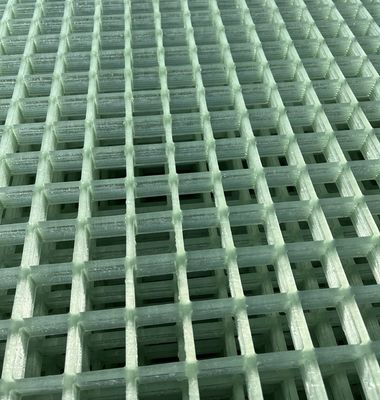 ISO Resin Type Decorative FRP Grating Walkway with Translucent Fiberglass and GRP Grid