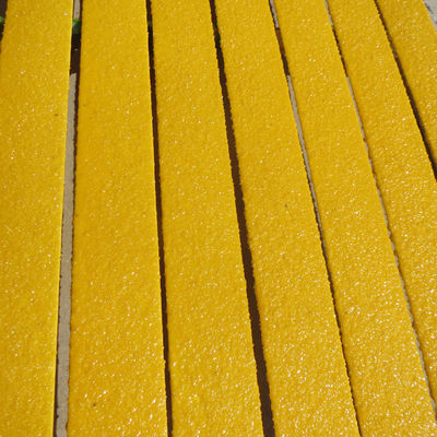 Higher Strength Light Weight Non-slip FRP Pultrusion Strips 50mm Width for Workshops