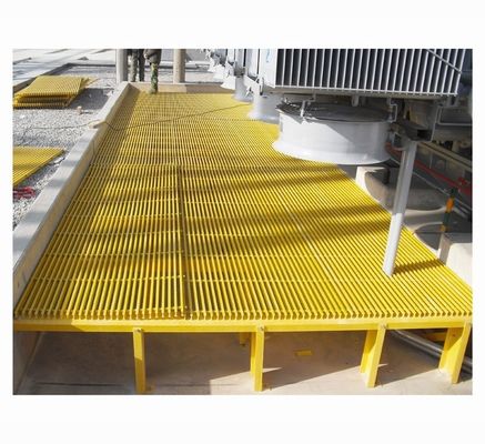 Electrical Insulation FRP Fence Panel with UV Protection and Corrosion Resistance