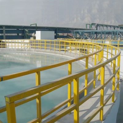 Customized Design Accepted Fiberglass Square Tube Handrails for Chemical Resistance