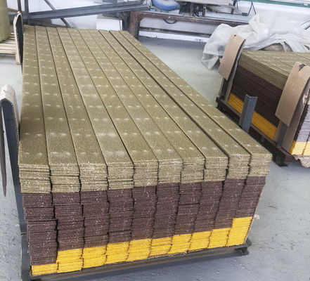 Customized Length FRP Flat Fiberglass Strips for Corrosion Resistance and Anti-slip