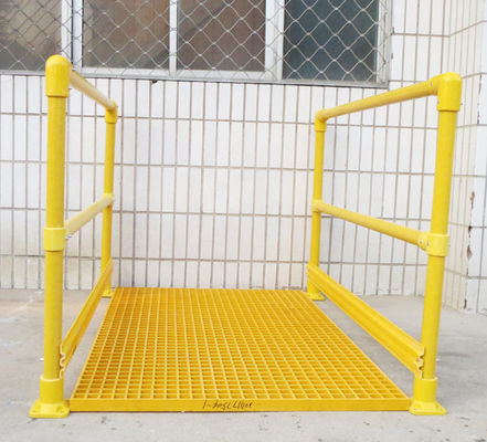 Industrial Design Style FRP Fiberglass Round Tube Fence with Chemical Electric Application