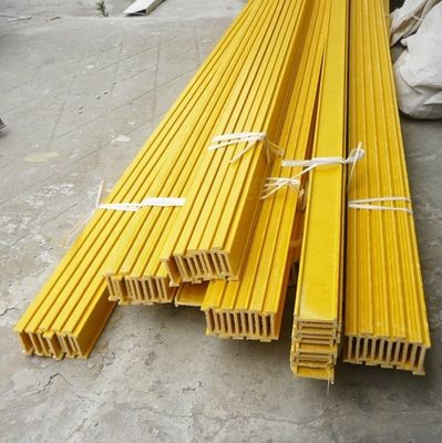 Customizable Length GFRP Fiberglass I Beam for Durable Construction Structure Support