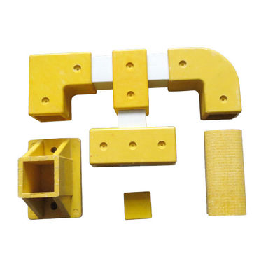 Corrosion Resistant FRP Square Tube Handrails for Customized Length and High Strength