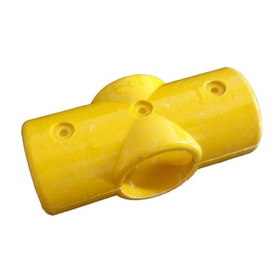 FRP Handrail Accessories Elbow/Baseplate/Cross Tee/Side Post Base for Safety Handrails