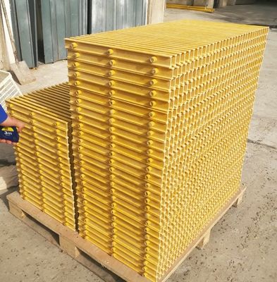 Sample Customized Sizes and Colors Accepted Light Weight High Strength FRP Fiberglass Pultrusion Gratings