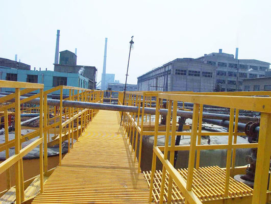 Fiberglass Reinforced Plastic Grating for Slip-Proof Outdoor Flooring Solutions
