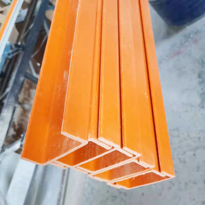 High Strength Safety Insulation Fiberglass FRP U Channel Ladder with Customized Colors