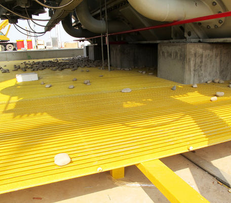 High Load-bearing Performance FRP Fiberglass Floor Grating with Pultruded Technology