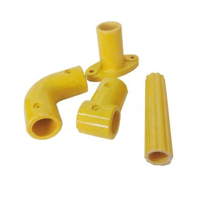 Stair Railings / Handrails Fiberglass Composite Handrail with 36mm Diameter Round Shape