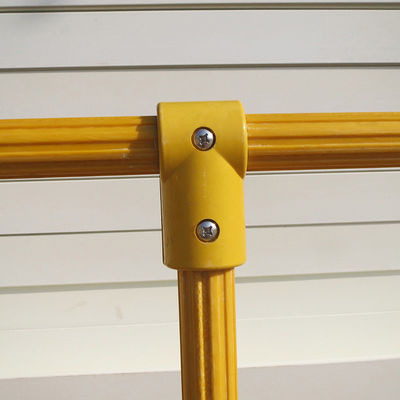 Stair Railings / Handrails Fiberglass Composite Handrail with 36mm Diameter Round Shape