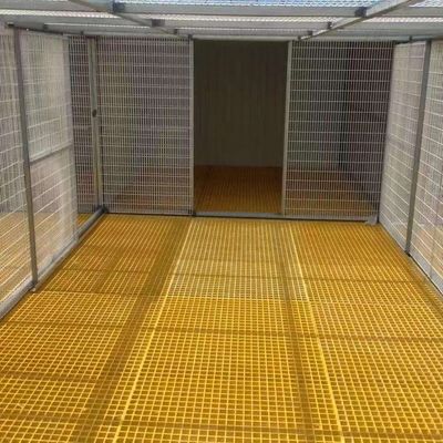 Strong and Lightweight Fiberglass Reinforced Plastic FRP Gratings in Customized Colors