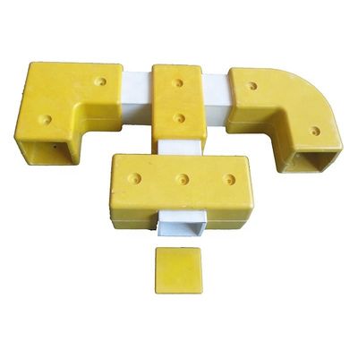 Customizable Options No Rust Fiberglass Reinforced Plastic Pipe Fence And Fittings