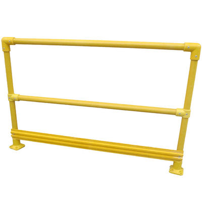 Traditional Design Fiberglass Fence Post Easy to Install Customized Length for Safety