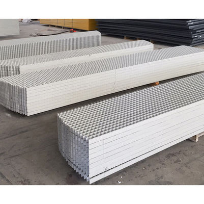 High Strength Molded Fiberglass Grating 38x38mm Insulated GRP Frp Grating for Marine