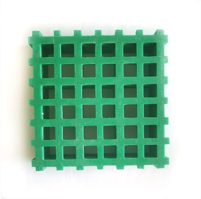 High Strength Molded Fiberglass Grating 38x38mm Insulated GRP Frp Grating for Marine