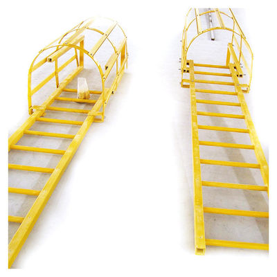 Customized Length Non-slip FRP/GRP Insulation Ladders for Power Fields and Chemical