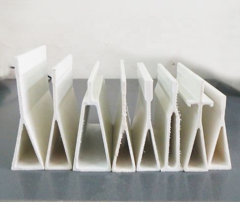 GRP Fiberglass FRP Poultry Broiler Slat Floor Support Beam with Pultrusion Technique