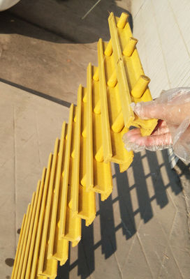 FRP Pultruded Grating T Bars for Slip-Resistant and Fire-Retardant Flooring Solutions