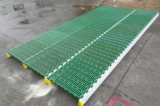 1m to 11.6m Length Cutting Service High Strength Goat Plastic Slat Floor Support Beam