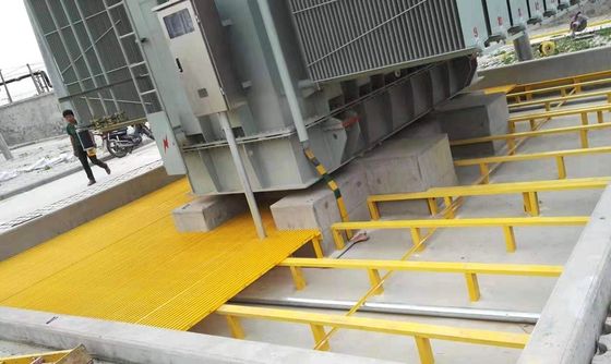 GRP Fiberglass Grating for High Strength Ship Decking/Fence/Trench Drail Cover in FRP