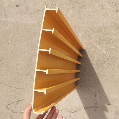 Customized Mesh Size Pultruded FRP GRP Fiberglass Plastic Grating for Cutting Services