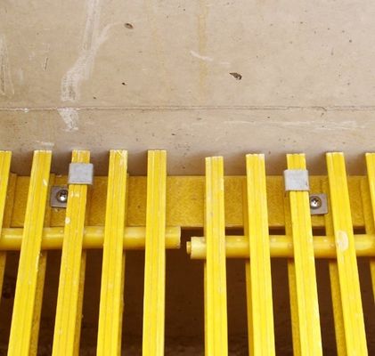 40% 80% Open Area FRP Pultruded Fiberglass Grating with Wide Range of Applications
