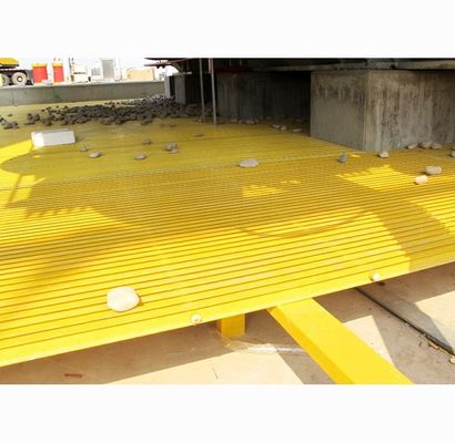 25mm 38mm 50mm 58mm I Bar Pultruded Fiberglass Grating for Industrial Applications