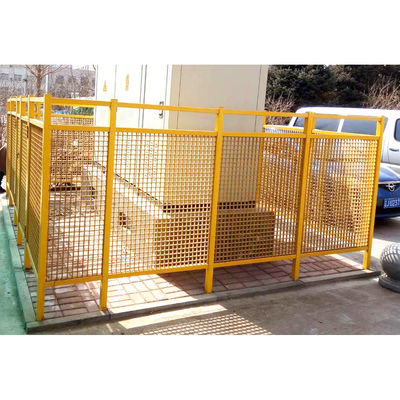 Power Safety Assured Outdoor Transformer Insulation FRP Fence with Pultruded Technique