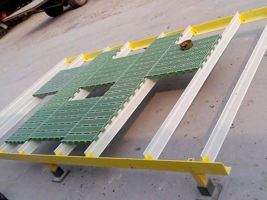 Corrosion Resistant FRP Support Beams Designed For Pig Farm Floor Ensuring Durability