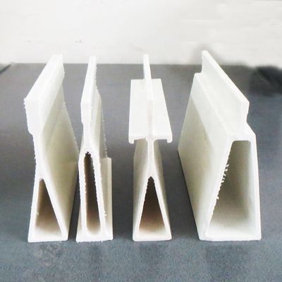 Smooth Triangular Glass Fiber Stable FRP Delta Beam for Pig Farm Slatted Slats Support